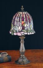 Meyda Tiffany 26647 - 15" High Flowering Lotus Mini Lamp