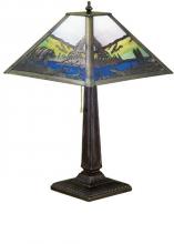 Meyda Tiffany 26759 - 21.5"H Bear Creek Table Lamp