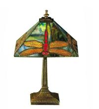 Meyda Tiffany 28396 - 15.5"High Prairie Dragonfly Accent Lamp