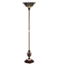 Meyda Tiffany 28505 - 70"H Tiffany Peacock Feather Torchiere