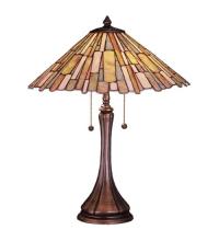 Meyda Tiffany 52158 - 23"H Delta Jadestone Table Lamp