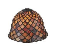 Meyda Tiffany 65167 - 8.5" Wide Fishscale Shade