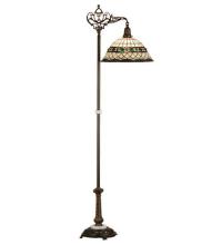 Meyda Tiffany 65839 - 70"H Tiffany Roman Bridge Arm Floor Lamp