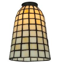 Meyda Tiffany 67039 - 5"W Geometric Beige Shade