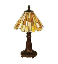 Meyda Tiffany 69762 - 13"H Delta Jadestone Mini Lamp