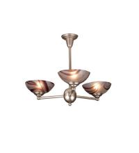 Meyda Tiffany 70828 - 31"W Deco Ball Chambord Swirl 3 LT Chandelier