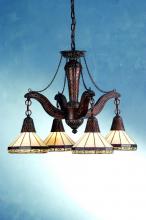 Meyda Tiffany 71218 - 32"W Crestwood 4 LT Chandelier