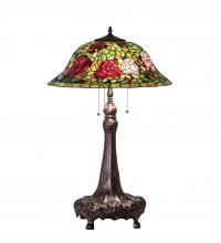 Meyda Tiffany 71388 - 31" High Tiffany Rosebush Table Lamp