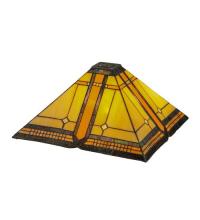 Meyda Tiffany 81091 - 17.5"Sq Sierra Prairie Mission Shade