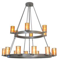 Meyda Tiffany 81894 - 66"W Chappell 18 LT Two Tier Chandelier