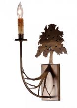 Meyda Tiffany 82157 - 10" Wide Oak Tree Wall Sconce