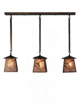 Meyda Tiffany 82389 - 36" Long Whispering Pines 3 LT Island Pendant