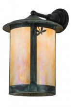 Meyda Tiffany 91459 - 12" Wide Fulton Dragonfly Solid Mount Wall Sconce