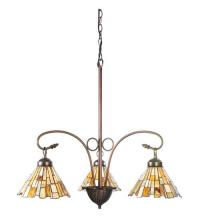 Meyda Tiffany 98058 - 24"W Delta Jadestone 3 LT Chandelier