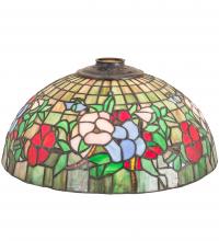 Meyda Tiffany 98328 - 16" Wide Pansies Shade