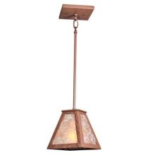 Meyda Tiffany 98766 - 6" Square Leaf Edge Mini Pendant