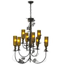 Meyda Tiffany 99035 - 34" Wide Tuscan Vineyard 9 LT Wine Bottle Chandelier