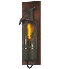 Meyda Tiffany 99641 - 6" Wide Tuscan Vineyard Wine Bottle Wall Sconce