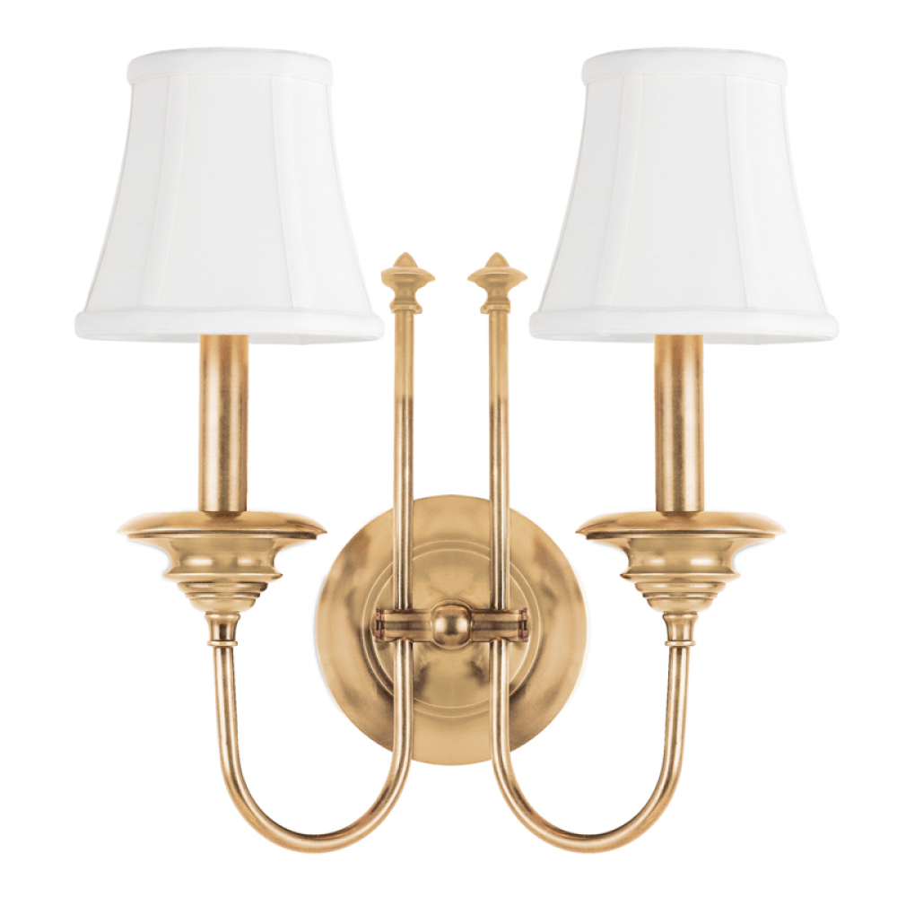 2 LIGHT WALL SCONCE