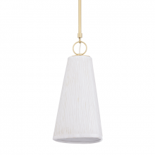 Hudson Valley Orange 1620-AGB/CSV - 1 LIGHT PENDANT