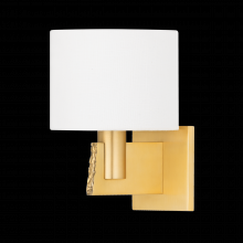 Hudson Valley Orange 2710-AGB - Brampton Wall Sconce