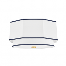 Hudson Valley Orange 3218-AGB - 2 LIGHT FLUSH MOUNT