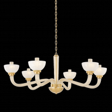 Hudson Valley Orange 3306-AGB - St. Lawrence Chandelier