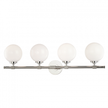 Hudson Valley Orange 3704-PN - 4 LIGHT BATH BRACKET