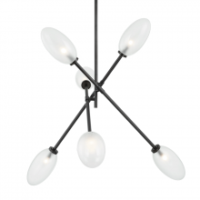 Hudson Valley Orange 5052-BBR - 6 LIGHT CHANDELIER