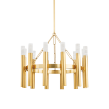 Hudson Valley Orange 5728-AGB - Pali Chandelier