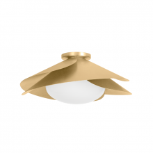 Hudson Valley Orange 7215-VGL - 1 LIGHT FLUSH MOUNT