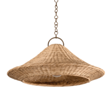 Hudson Valley Orange 7432-BRL - Baychester Pendant