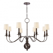 Hudson Valley Orange 8218-OB - 8 LIGHT CHANDELIER