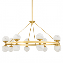 Hudson Valley Orange 8241-AGB - 16 LIGHT CHANDELIER