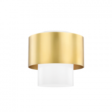 Hudson Valley Orange 8609-AGB - 1 LIGHT FLUSH MOUNT