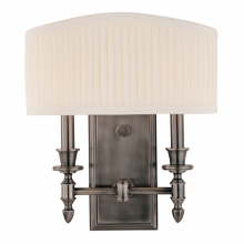 Hudson Valley Orange 882-OB - 2 LIGHT WALL SCONCE