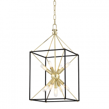 Hudson Valley Orange 8912-AGB - 9 LIGHT PENDANT