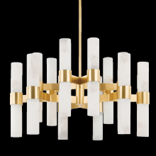 Hudson Valley Orange 8938-AGB - 24 LIGHT CHANDELIER