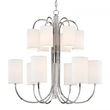 Hudson Valley Orange 9112-PN - Junius Chandelier