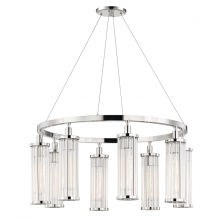 Hudson Valley Orange 9130-PN - 8 LIGHT PENDANT