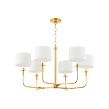 Hudson Valley Orange 9136-AGB - Paramus Chandelier