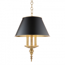 Hudson Valley Orange 9521-AGB - 3 LIGHT PENDANT