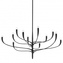 Hudson Valley Orange 9612-AI - 12 LIGHT CHANDELIER