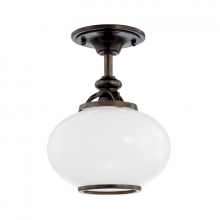 Hudson Valley Orange 9809F-OB - 1 LIGHT SEMI FLUSH