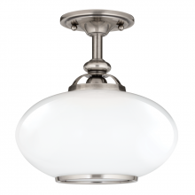 Hudson Valley Orange 9812F-ON - 1 LIGHT SEMI FLUSH