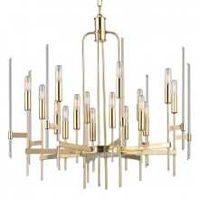 Hudson Valley Orange 9916-AGB - 16 LIGHT CHANDELIER