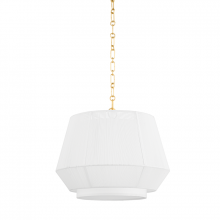 Hudson Valley Orange BKO501-AGB - 1 LIGHT PENDANT