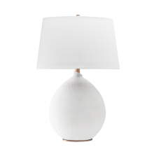 Hudson Valley Orange L1361-WH - 1 LIGHT TABLE LAMP