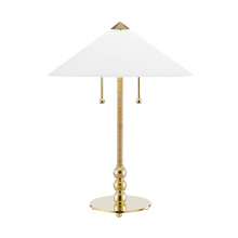 Hudson Valley Orange L1395-AGB - 2 LIGHT TABLE LAMP