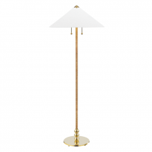 Hudson Valley Orange L1399-AGB - 2 LIGHT FLOOR LAMP